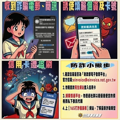 假發票中獎通知詐騙